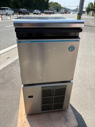 ■中古品 ホシザキアイスキューブメーカー IM-25M-1 2020年 395ｘ450ｘ800ｍｍ 製氷機 動作問題なし■