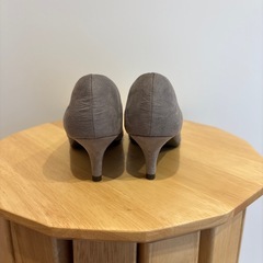 GU マシュマロパンプス　グレー　23.0の画像