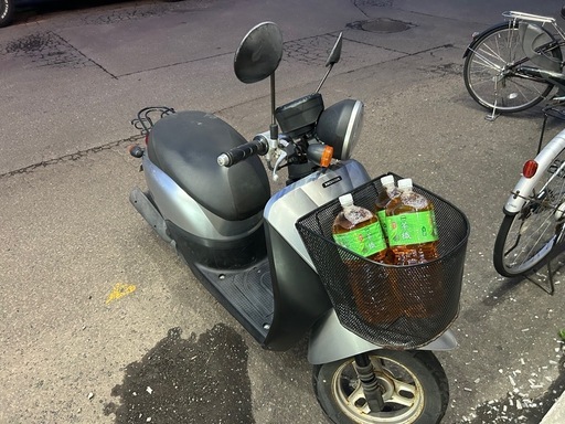 ホンダ トゥデイ  そのまま乗れる状態です　自賠責付き ホンダ トゥデイ (ブラック) 走行距離疑義車 50cc 自賠責保険無し 支払