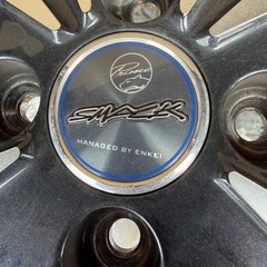 エンケイ　スマックヴァルキリー　14インチ　　スタッドレスタイヤスタンド付きの画像