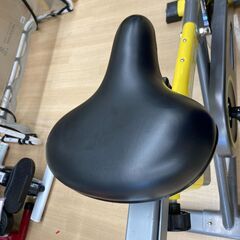 A-2049【リユースのサカイ野々市店】エアロバイクIDEER　LIFE　グレー/イエロー　※動作チェック＆クリーニング済みの画像