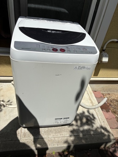 シャープ洗濯機取りに来たら格安で譲ります。 シャープ洗濯機5.5kg差し上げます(引取限定) (ぴよぽい) 金剛の生活