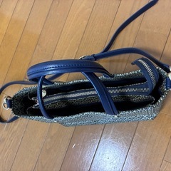 【組曲】ブルーショルダーバッグの画像