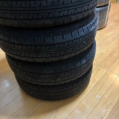 軽バン中古タイヤホィール付き
の画像