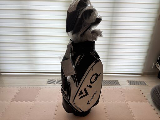 ゴルフクラブセットTOURSTAGE　ViQ2　13本　10.5SR　キャディーバッグ白