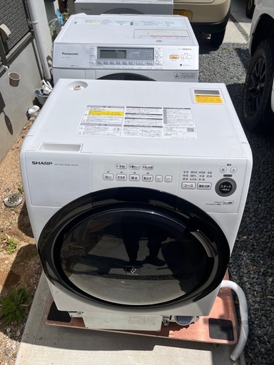 ドラム式洗濯機　プロの分解洗浄済み！　SHARP　ドラム式洗濯乾燥機