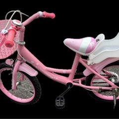 【受け渡し予定】18インチ　自転車 ピンクの画像