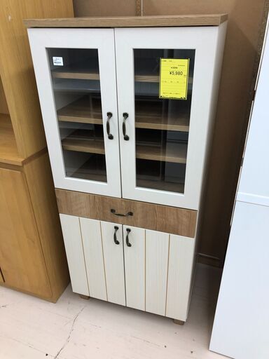 【ジャングルジャングル和歌山店】【Wa4228】食器棚 中古家具 リユースショップ リサイクルショップ 和歌山市 岩出市 海南市 岬町