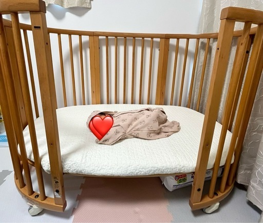 ※譲ります※STOKKEスリーピーベッド STOKKE SLEEPI ストッケ スリーピー ベビーベッド (りく子) 向河原の