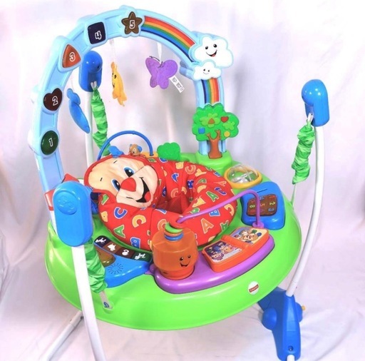【ほぼ未使用品】Fisher-Price ベビージム バイリンガル・ジャンパルー フィッシャープライス バイリンガル ジャンパルー｜Yahoo!フリマ（旧