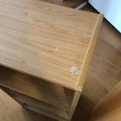 【もうすぐ処分】棚　カラーボックス　３段　ケース の画像