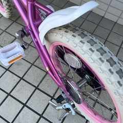 自転車　女の子　幼児〜小1  16インチ　ピンクの画像