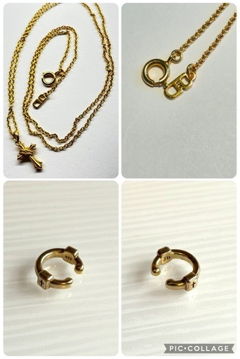 JUSTIN DAVIS DARLING CROSS ネックレス