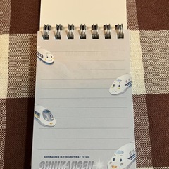 サンリオ新幹線メモ帳新品の画像