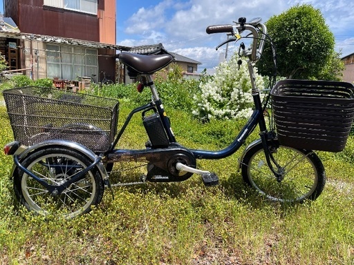 中古　パナソニック　電動三輪自転車 電動三輪車 パナソニック 自転車の中古が安い！激安で譲ります・無料で