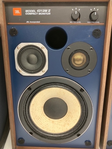 【トレファク足立扇店】ﾍﾟｱｽﾋﾟｰｶｰ JBL 4312MⅡ 程度BC 本体のみ 