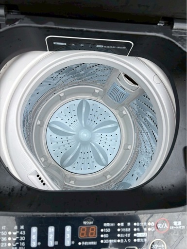 ハイセンス 5.5kg 洗濯機 ガラストップ HW-G55EK 2021年製
