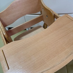 【取引中】木製ローベビーチェアの画像