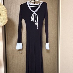 ニットワンピースの画像