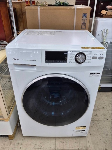 AQUA　ドラム式電気洗濯機　AQW-FV800E