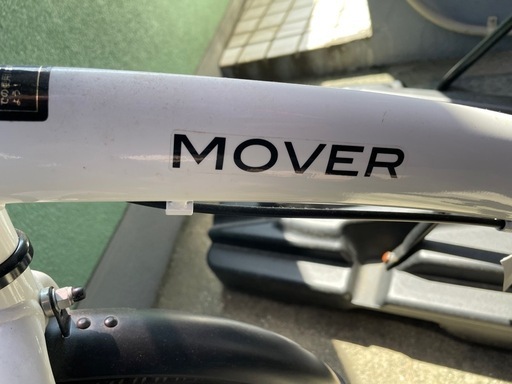 折りたたみ自転車 20インチ MOVER ホワイト 状態良好 直接取引のみ