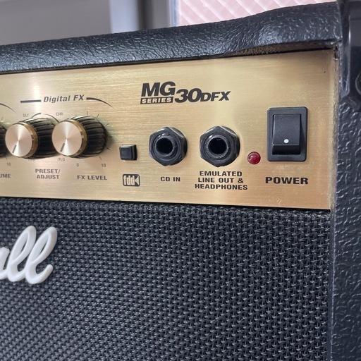 【値下げしました】Marshall MG30DFX ギターアンプ 動作確認済