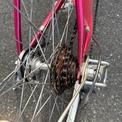 【ジャングル深井店】自転車 27インチ ピンク 堺市 深井【FU674】の画像