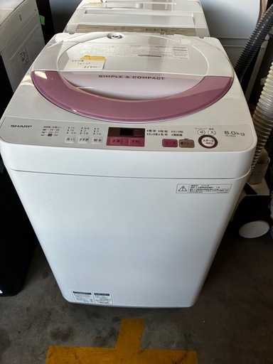 SHARP 6.0kg全自動洗濯機