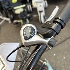 【ジャングル深井店】クロスバイク 700C ライトブルー 水色 変速付き 自転車 堺市 深井【FU671】の画像