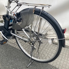 【YAMAHA】ヤマハ PAS（パス） 電動自転車 シルバー 26インチの画像