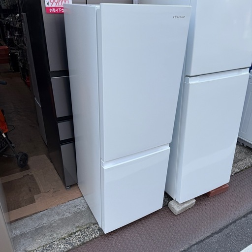 2024年製　ハイセンス　175L 冷蔵庫　HR-D1701W
