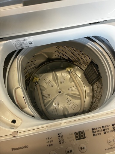 Panasonic 5.0kg全自動洗濯機 (m.) 上の町の生活家電《洗濯機》の中古