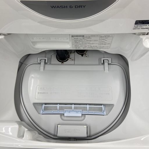 SHARP 5.5kg 洗濯乾燥機【リサイクルフカツ岡崎倉庫店】260427YS-7