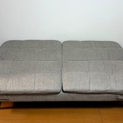(取引中)シングルソファベッド、すぐ受け取り可能！の画像