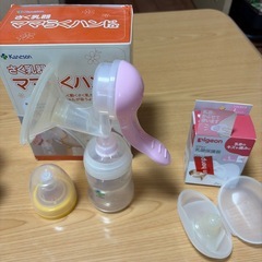 哺乳瓶　搾乳機　乳頭保護器　除菌料セットの画像