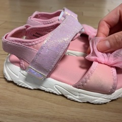 女の子用サンダル（16cm）の画像