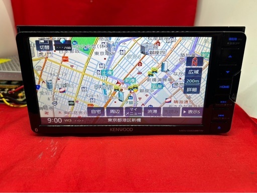 ⭐︎美品⭐︎KENWOOD 2025地図　MDV-D404BTW 新品バックカメラ付