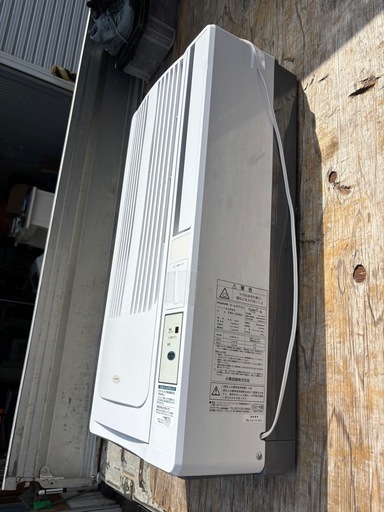 ☆中古￥17,800！KOIZUMI　窓用ルームエアコン　家電　2018年製　KAW-1673型　【BE050】 Amazon | コイズミ 窓用エアコン ホワイト KAW-1672/W | コイズミ