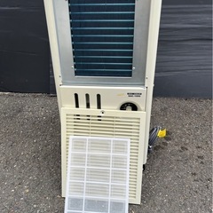 【動確済み】2021年 ナカトミ 排熱ダクト付きスポットクーラー SAC-1000 単相100V キャスター付き 店舗用品 スポットエアコン 冷房 大阪発の画像