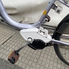 【YAMAHA】ヤマハ 電動アシスト自転車 PAS With（パープル/紫）26インチの画像