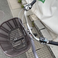 【YAMAHA】ヤマハ 電動アシスト自転車 PAS With（パープル/紫）26インチの画像