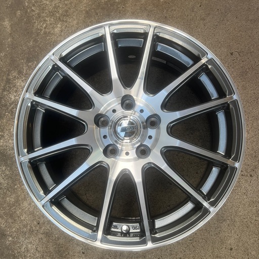 中古アルミ専用品 GRASS ZX 中古ホイール 4本 6.5J 16インチ PCD100 5穴 +48 ハブ67