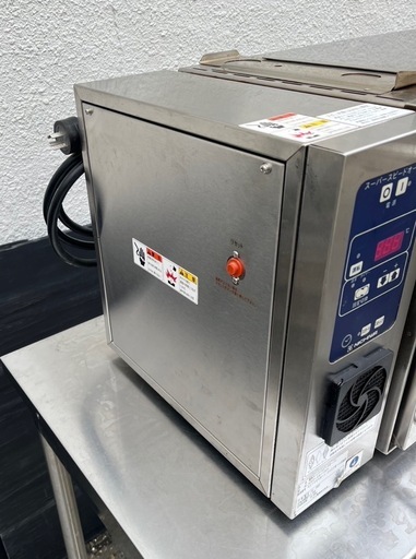 【動確済み】2020年 業務用 ニチワ 電気スーパースピードオーブン NSO-3S-TSP 三相 200V 幅790×奥420×高42