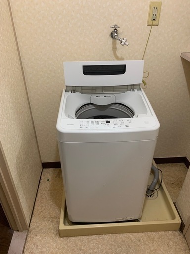 アイリス 洗濯機 5kg IAW‑T504｜2023年購入｜動作良好｜即受け渡しOK 
