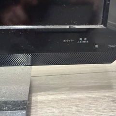 TOSHIBA REGZA  液晶テレビ　　26A2の画像