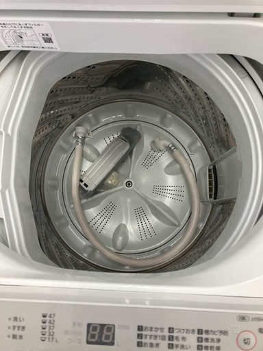 【6ヶ月保証】Panasonic パナソニック　5.0kg 全自動洗濯機　NA-F50B15 2022年製