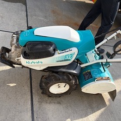 クボタ 管理機 耕運機 家庭菜園 陽菜 TRS60 耕うん機使用頻度少　引取OK 動画ありの画像