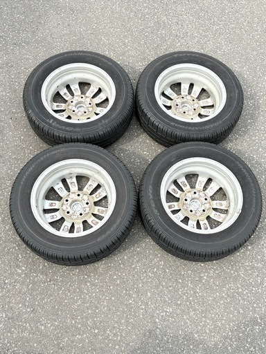 195/65R15 セレナで使用してました。純正ＡＷ 手渡し希望 取引中】⭐︎大幅値下げ⭐︎【清田区/手渡し】セレナ純正アルミ