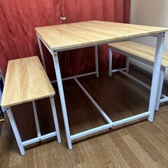 ✨テーブルベンチセットの画像