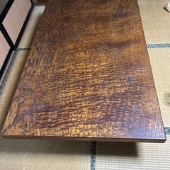 昭和　座卓ローテーブルの画像